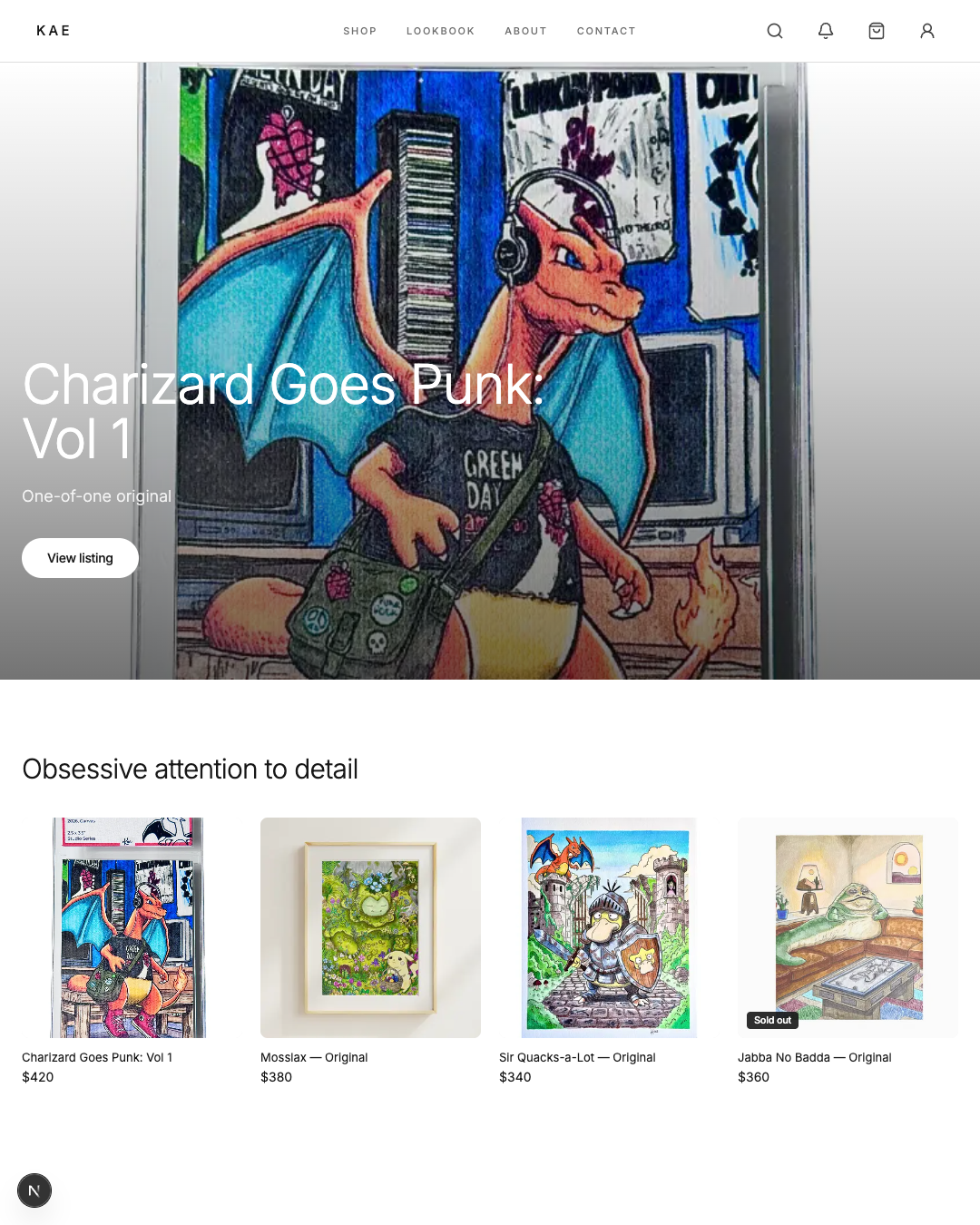 Still Life theme preview